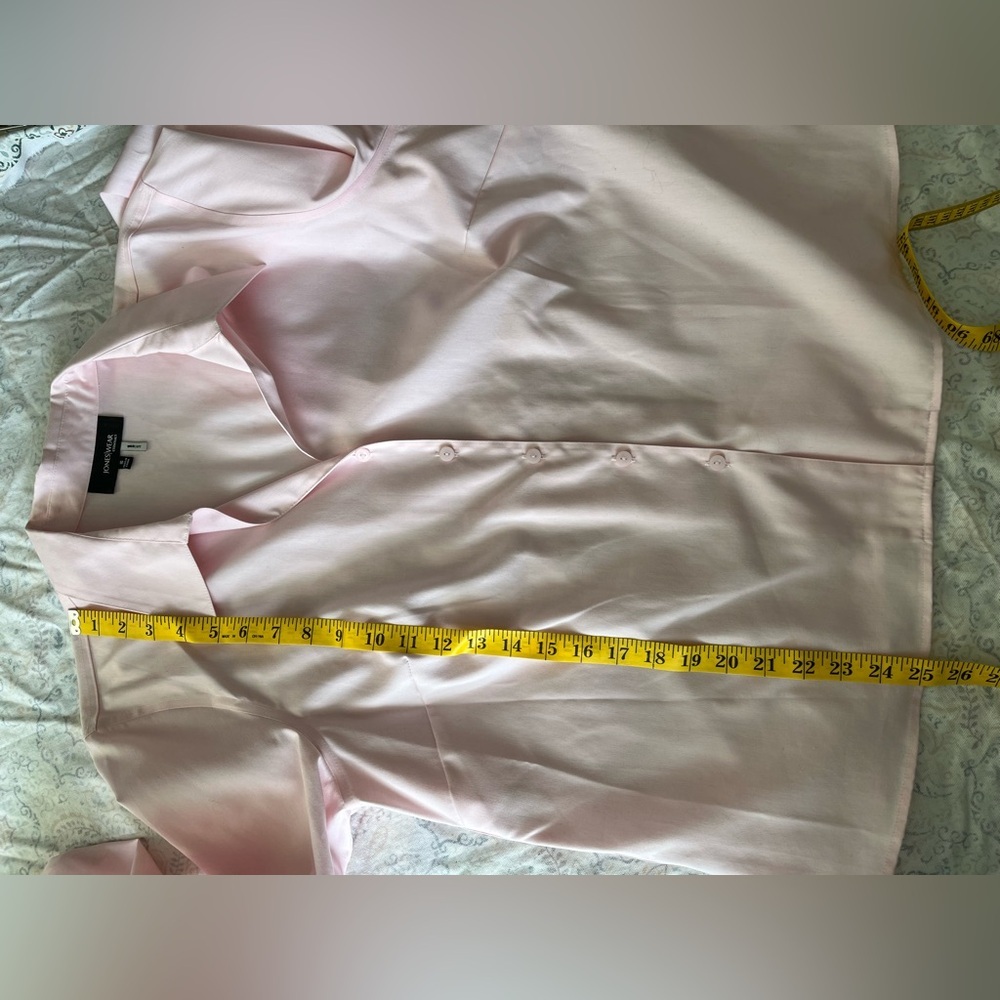 Jones Wear Pink Button‎ Down Shirt Classic Style - Picture 5 of 9